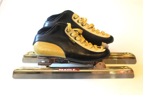 Viking gold schaatsen met maple gold lazer klapschaats onderstel maat 36 - Afbeelding 2